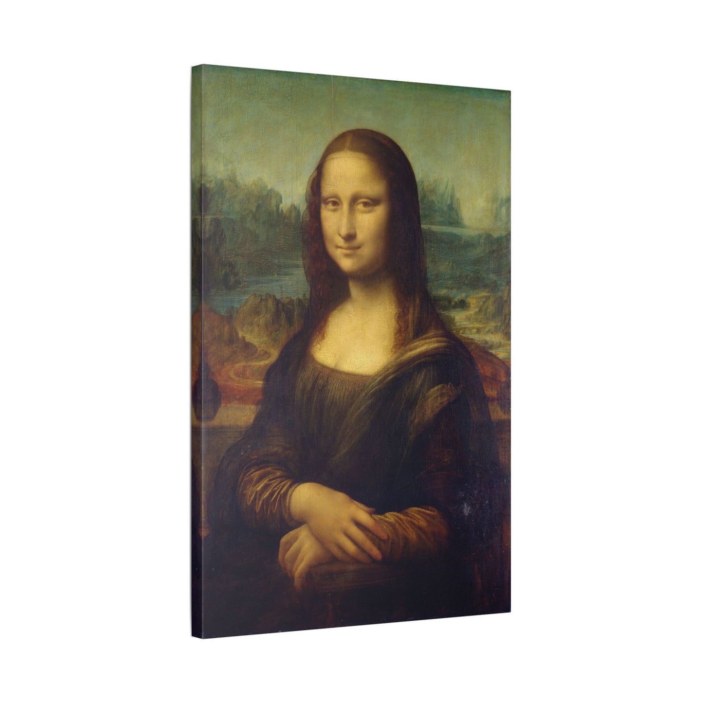 She Has Been Smiling for Five Hundred Years — Now She May Smile Upon Your Wall RE333938SC