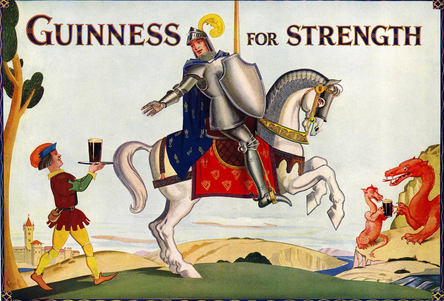 Guinness for Strength – The Knightly Pint of Power RE496937