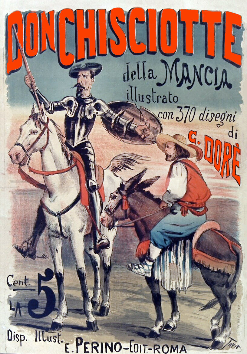 Don Chisciotte della Mancia — Illustrated by Gustave Doré RE706387