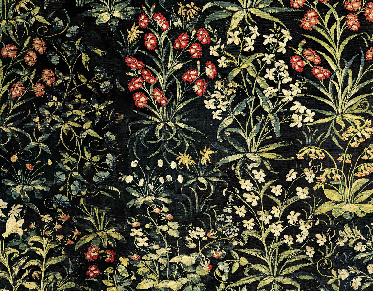 The Midnight Millefleurs Bed Set
