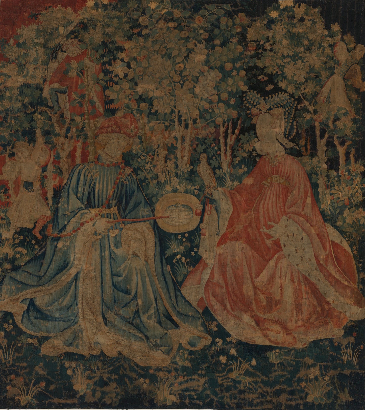 The Falcon's Bath South Netherlandish ca. 1400–1415