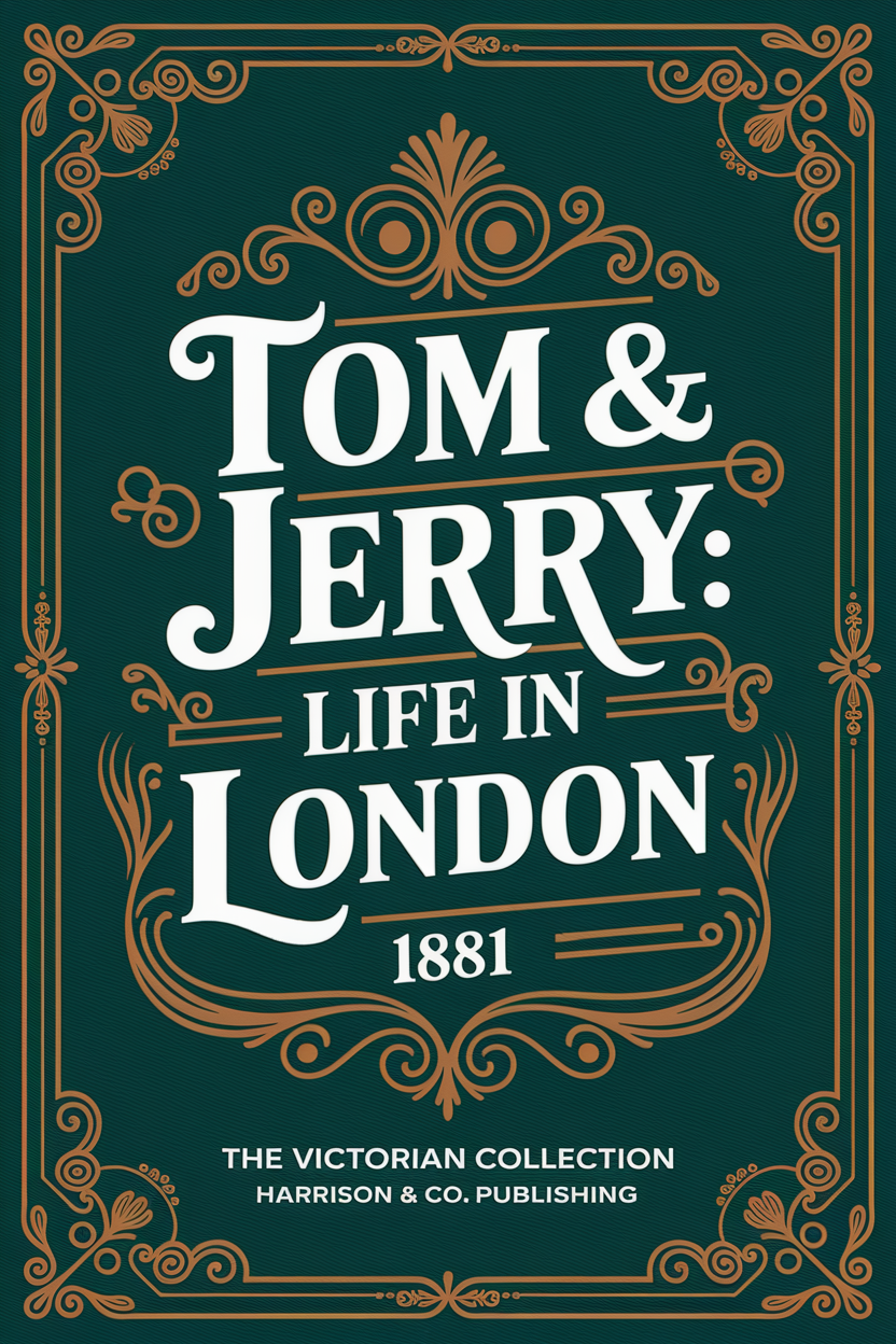 Tom & Jerry: Life in London, or, The Day and Night Scenes of Jerry Hawthorn, Esq. and His Elegant Friend Corinthian Tom in Their Rambles and Sprees Through the Metropolis