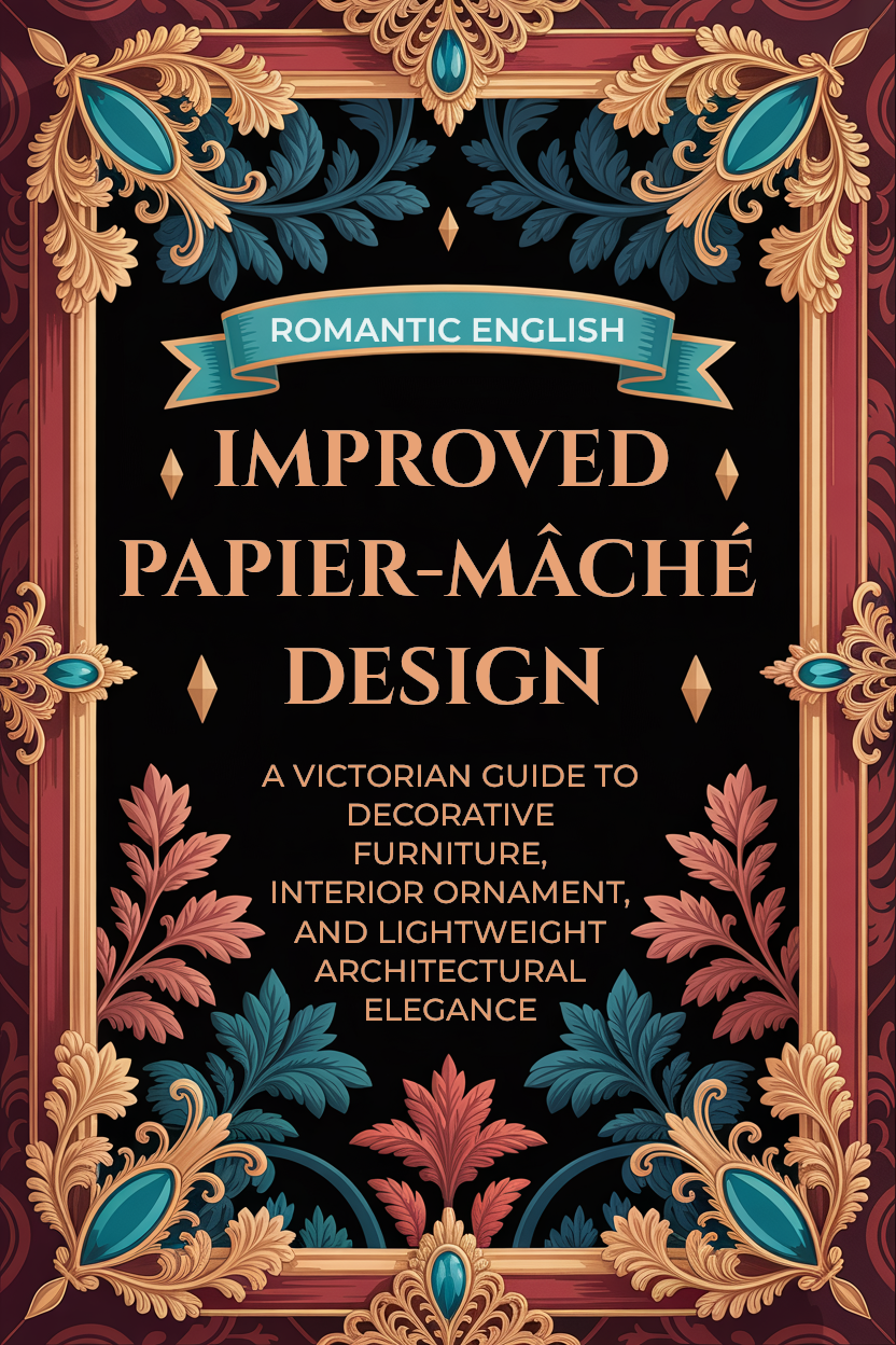 Improved Papier-Mâché Design: A Victorian Guide to Decorative Furniture, Interior Ornament, and Lightweight Architectural Elegance