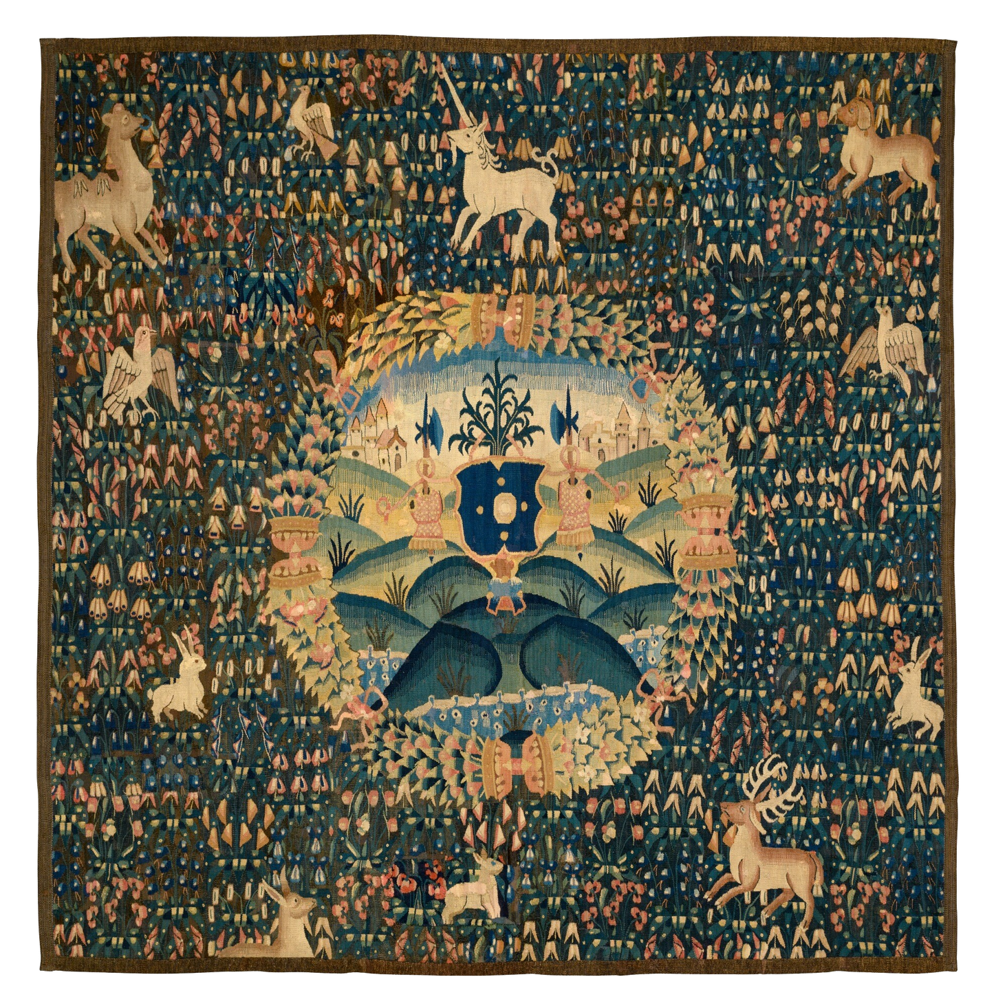 The Enchanted Millefleur Grove: A Tapestry of Myth and Majesty RE535228