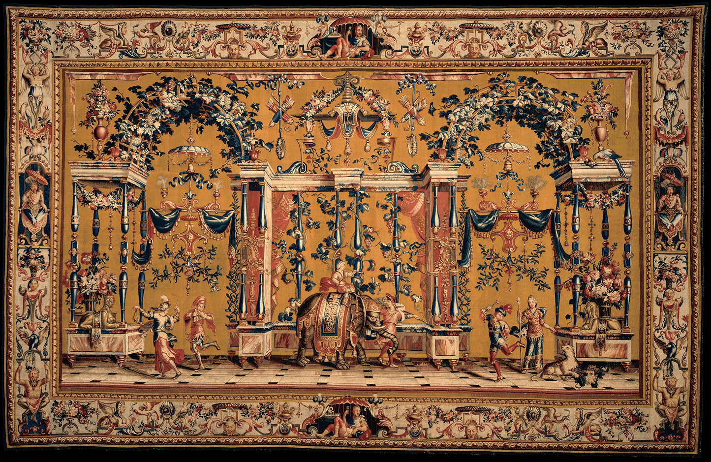 The Grand Procession: Triumphs of Royalty and Splendor – A Tapestry of Regal Extravagance RE525074