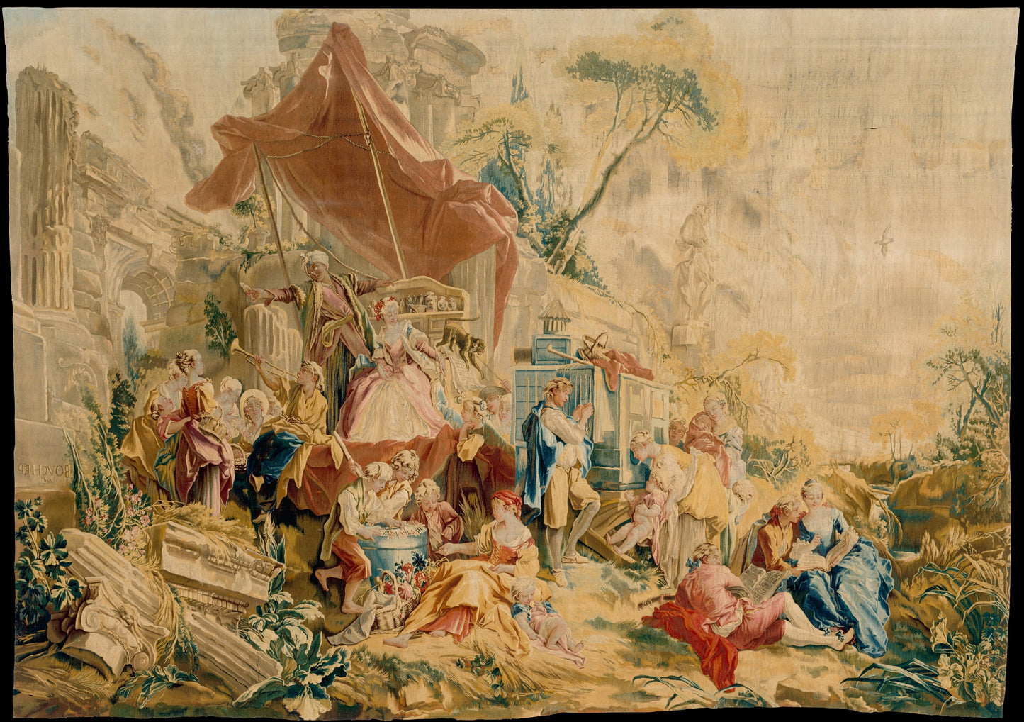 17th Century The Carnaval from a set of the Italian Village Scenes RE154036