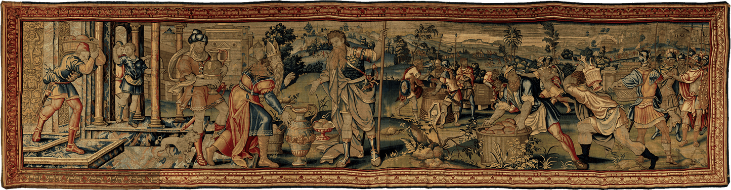 The March of Heroes: A Tapestry of Valor and Virtue RE108486