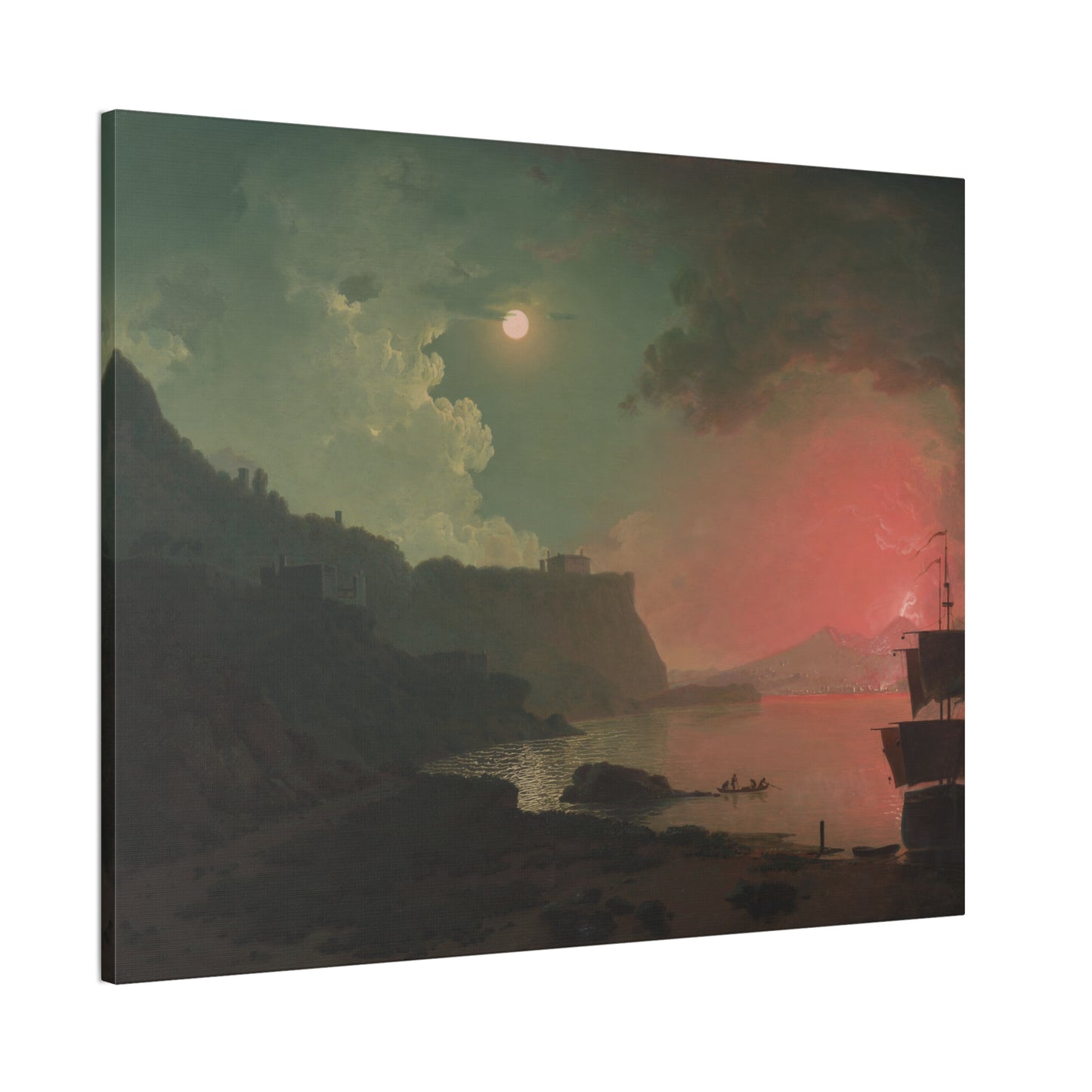 Fire on the Horizon: Joseph Wright of Derby’s Vesuvius from Posillipo (ca. 1788)