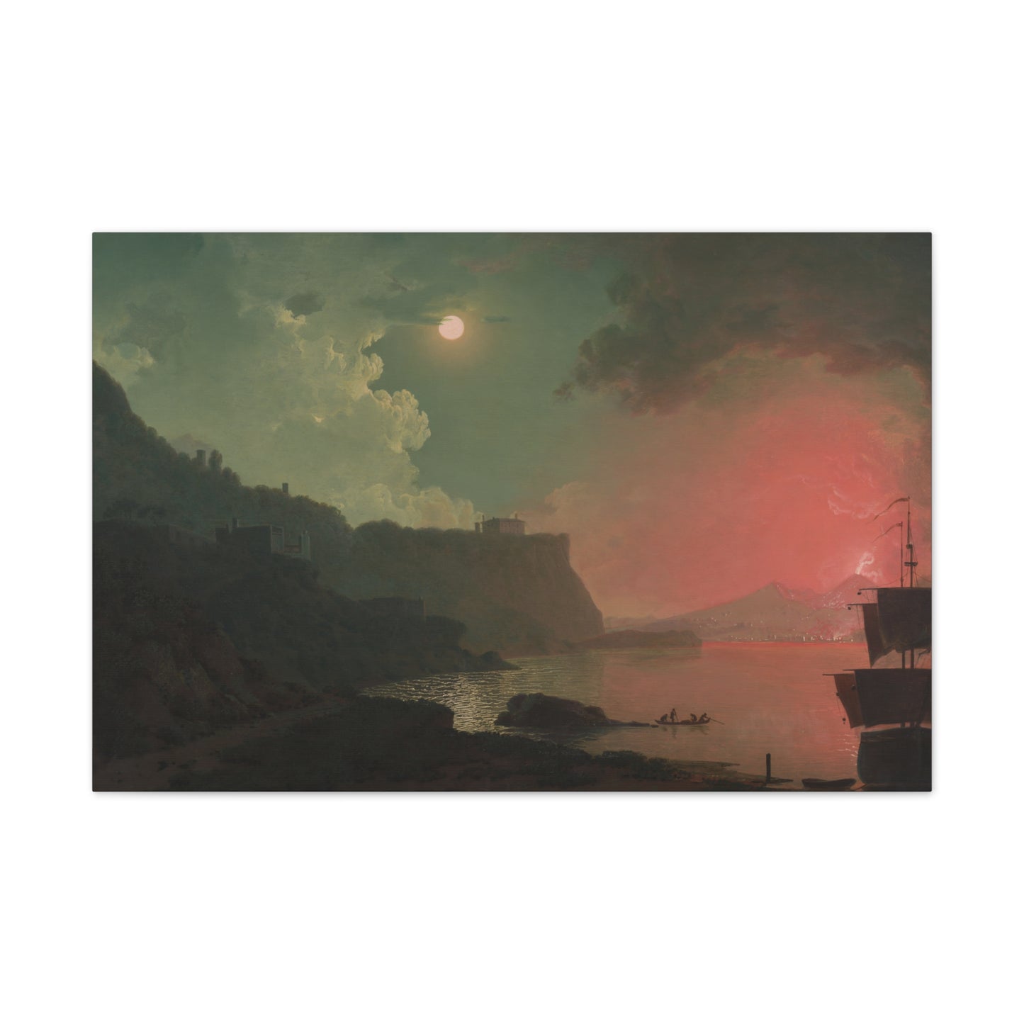 Fire on the Horizon: Joseph Wright of Derby’s Vesuvius from Posillipo (ca. 1788)