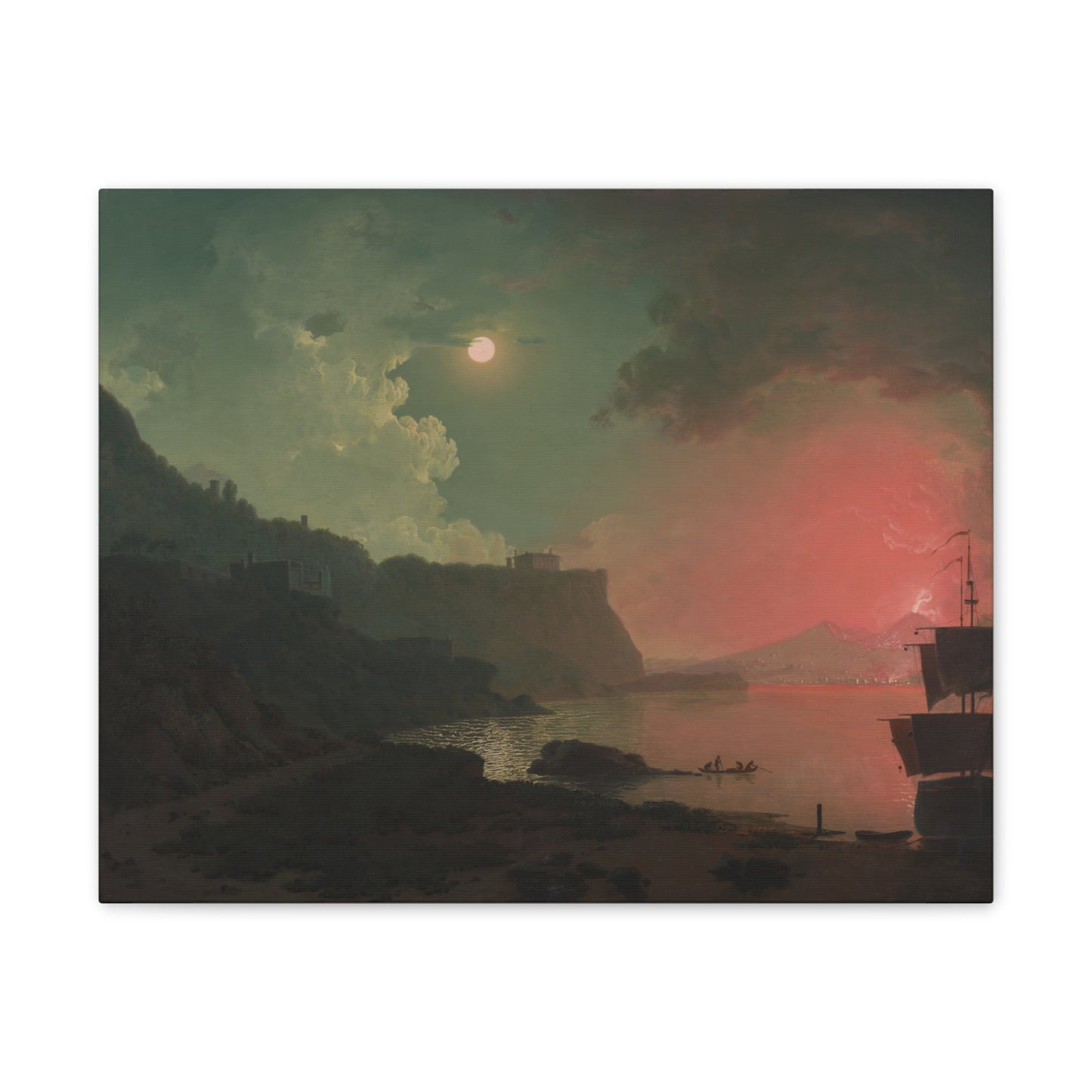 Fire on the Horizon: Joseph Wright of Derby’s Vesuvius from Posillipo (ca. 1788)