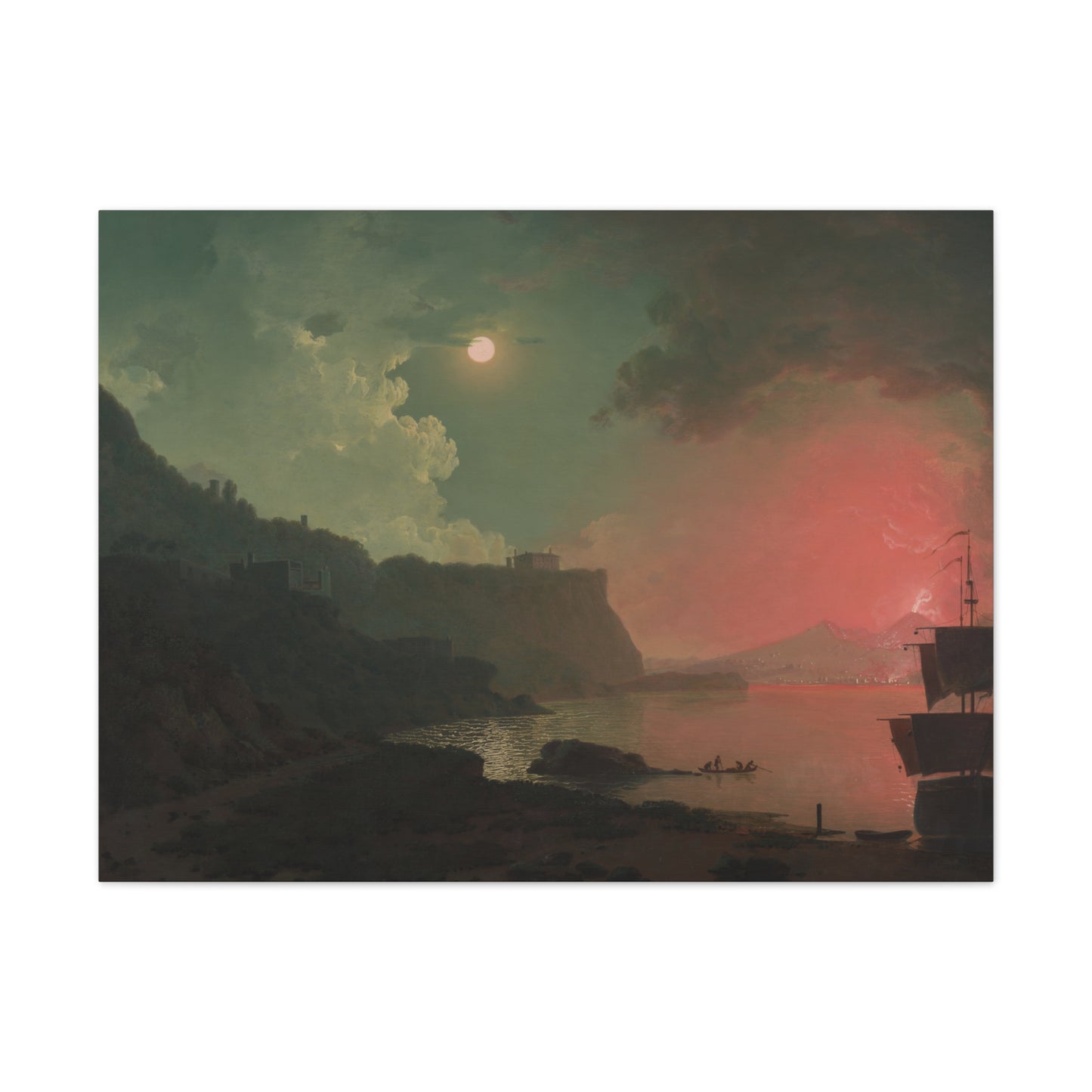 Fire on the Horizon: Joseph Wright of Derby’s Vesuvius from Posillipo (ca. 1788)