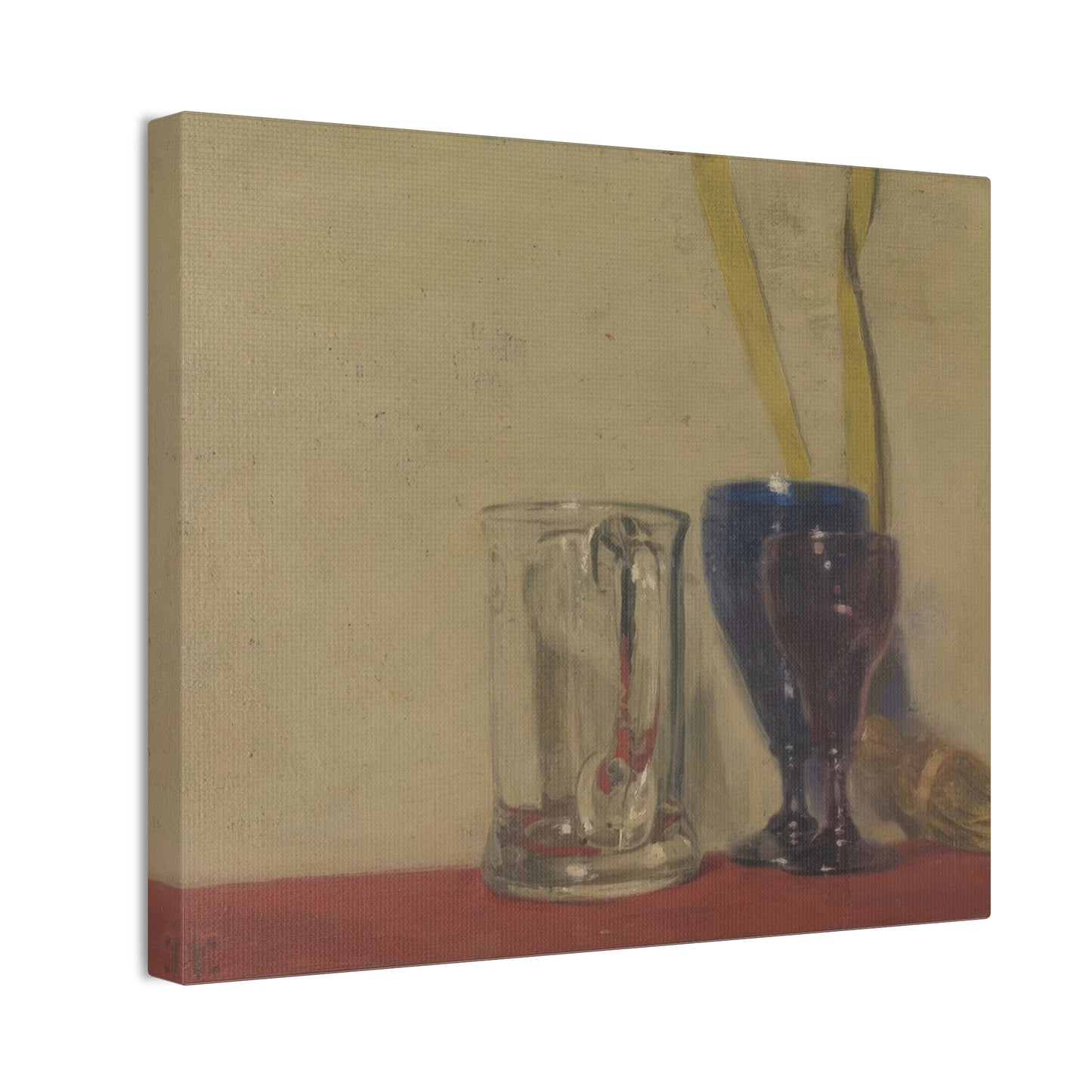 A Pair of Glasses. A World of Taste. Sir William Nicholson’s “Glasses” (ca. 1919), now exquisitely rendered on stretched canvas by Romantic English