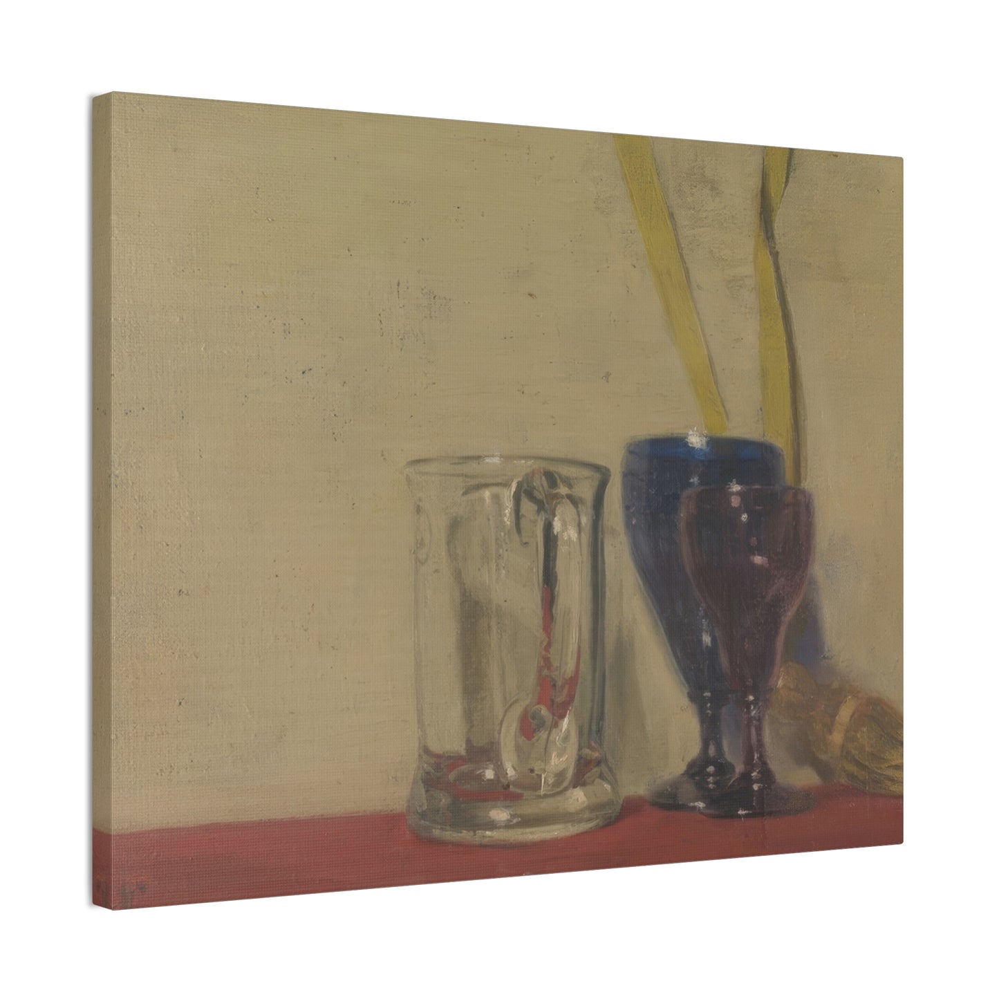 A Pair of Glasses. A World of Taste. Sir William Nicholson’s “Glasses” (ca. 1919), now exquisitely rendered on stretched canvas by Romantic English