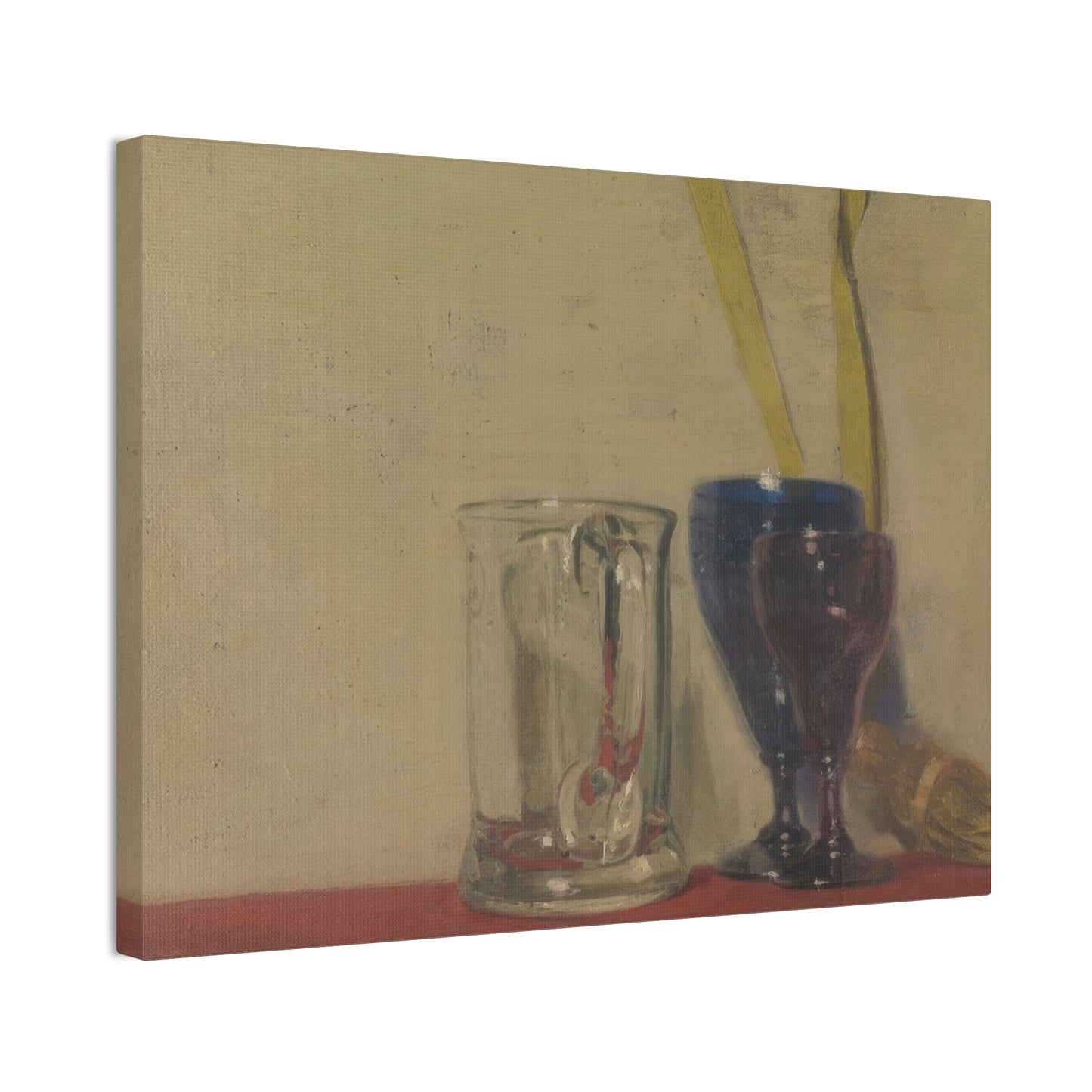 A Pair of Glasses. A World of Taste. Sir William Nicholson’s “Glasses” (ca. 1919), now exquisitely rendered on stretched canvas by Romantic English