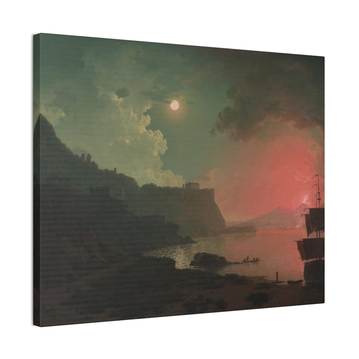 Fire on the Horizon: Joseph Wright of Derby’s Vesuvius from Posillipo (ca. 1788)