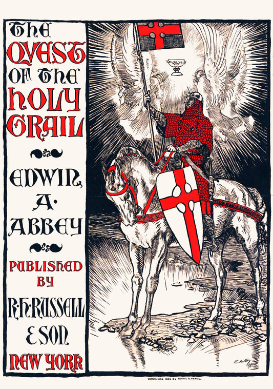 Edwin Austin Abbey Holy Light & Chivalry: A Tale Told in Ink  RE577211