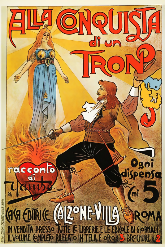 Alla Conquista di un Trono (1903) Conquering a Throne – A Tale by Yambo RE632397