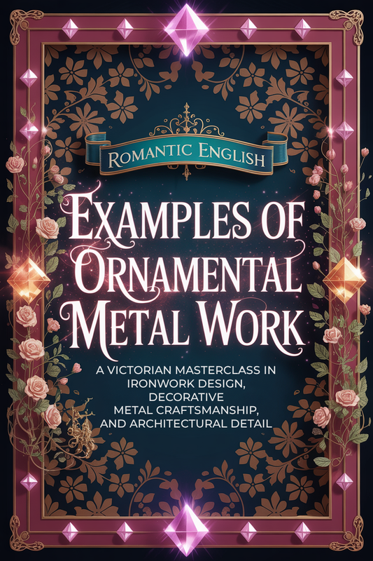 Examples of Ornamental Metal Work: A Victorian Masterclass in Ironwork Design, Decorative Metal Craftsmanship, and Architectural Detail