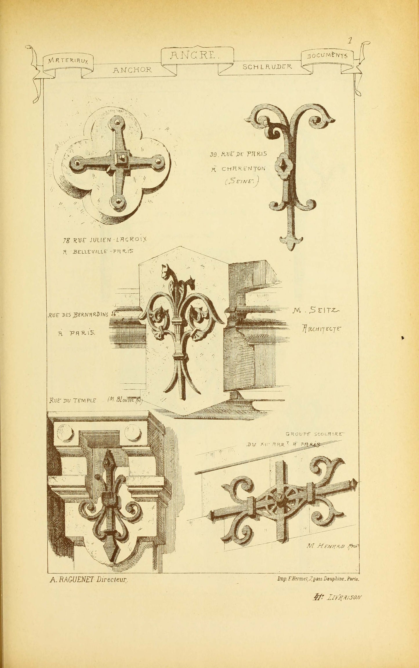 The Lost Library of Architectural Ornament (1915) VOL 1