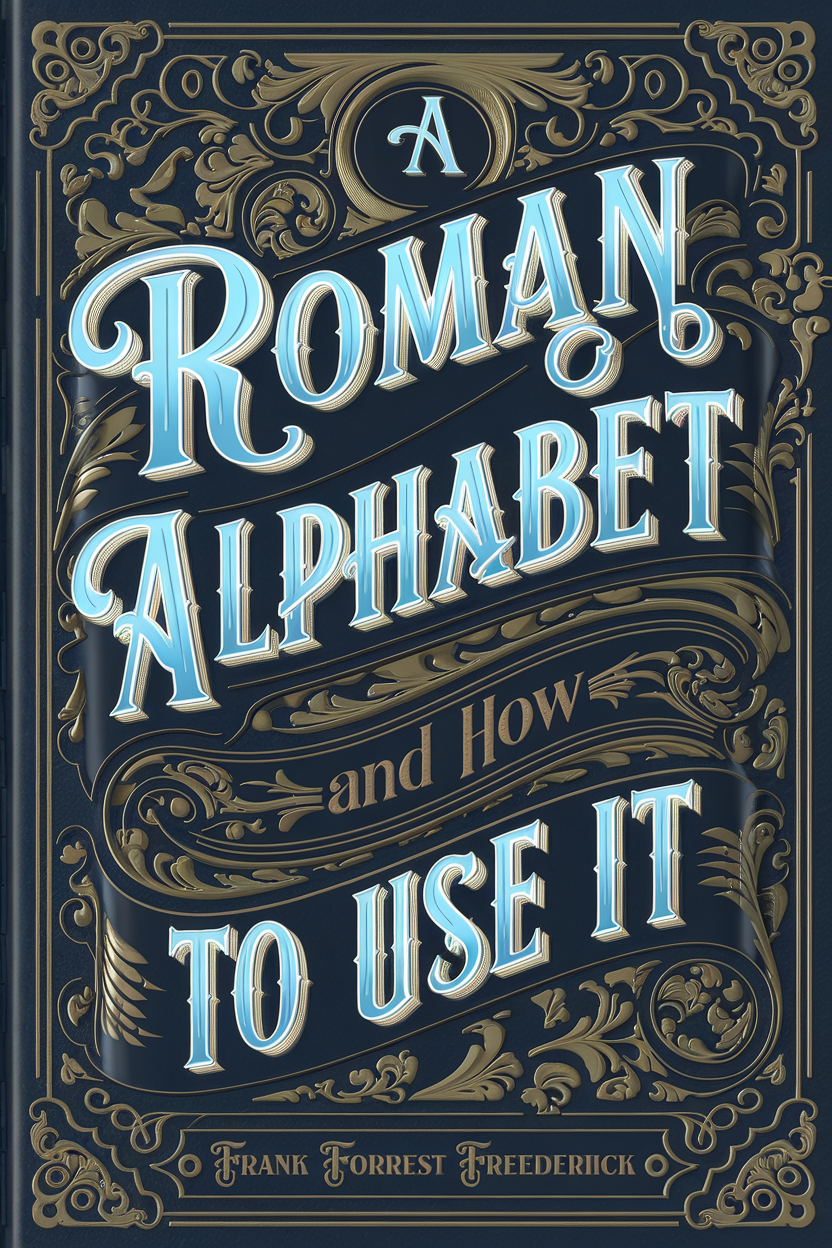 Master the Timeless Craft of Lettering with Precision: A Roman Alphabe ...