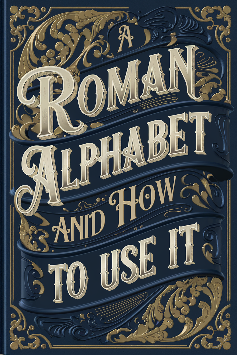 Master the Timeless Craft of Lettering with Precision: A Roman Alphabe ...