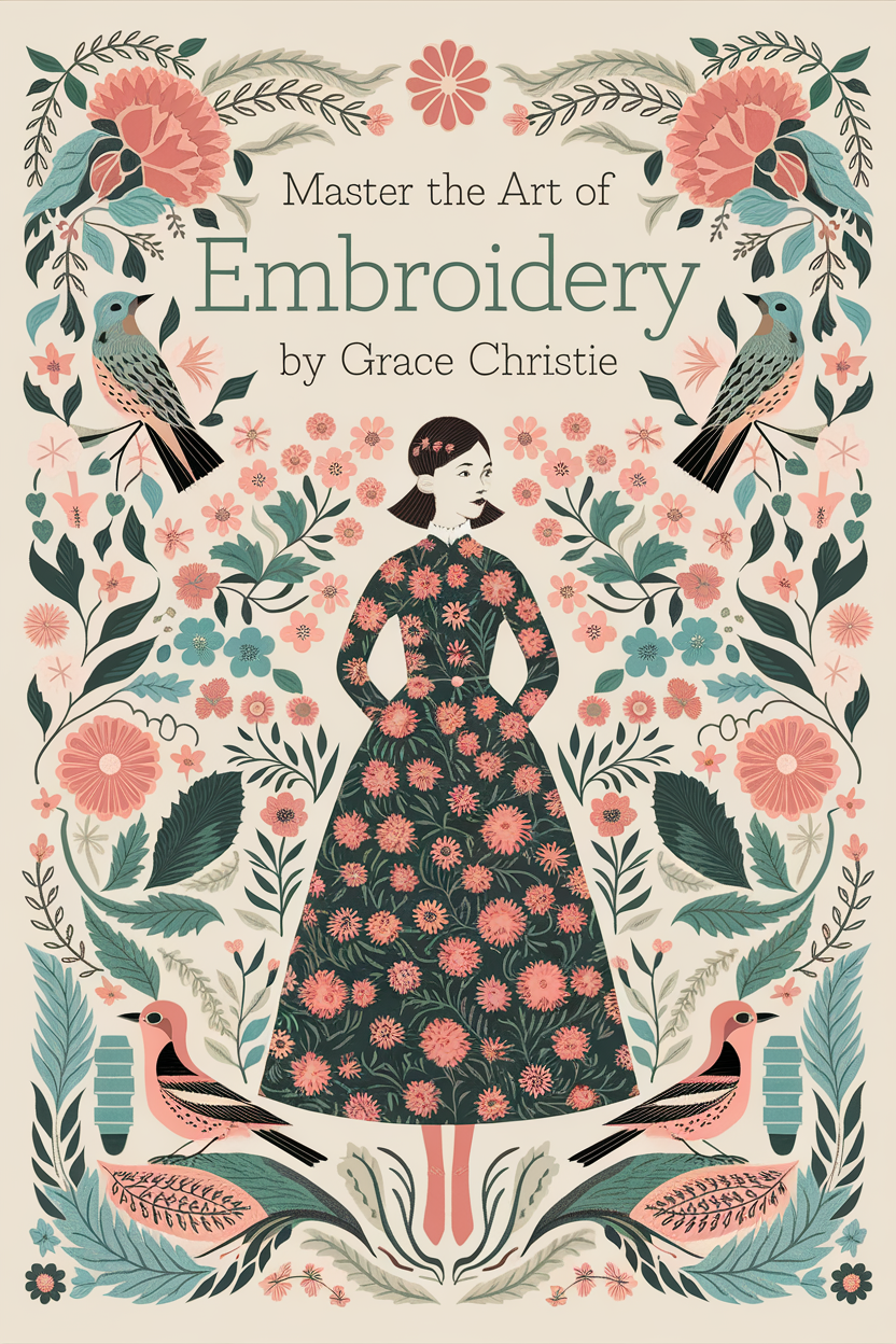 Timeless Embroidery Thread Threads of Timeless Elegance: Master the Art of Embroidery with Grace ...