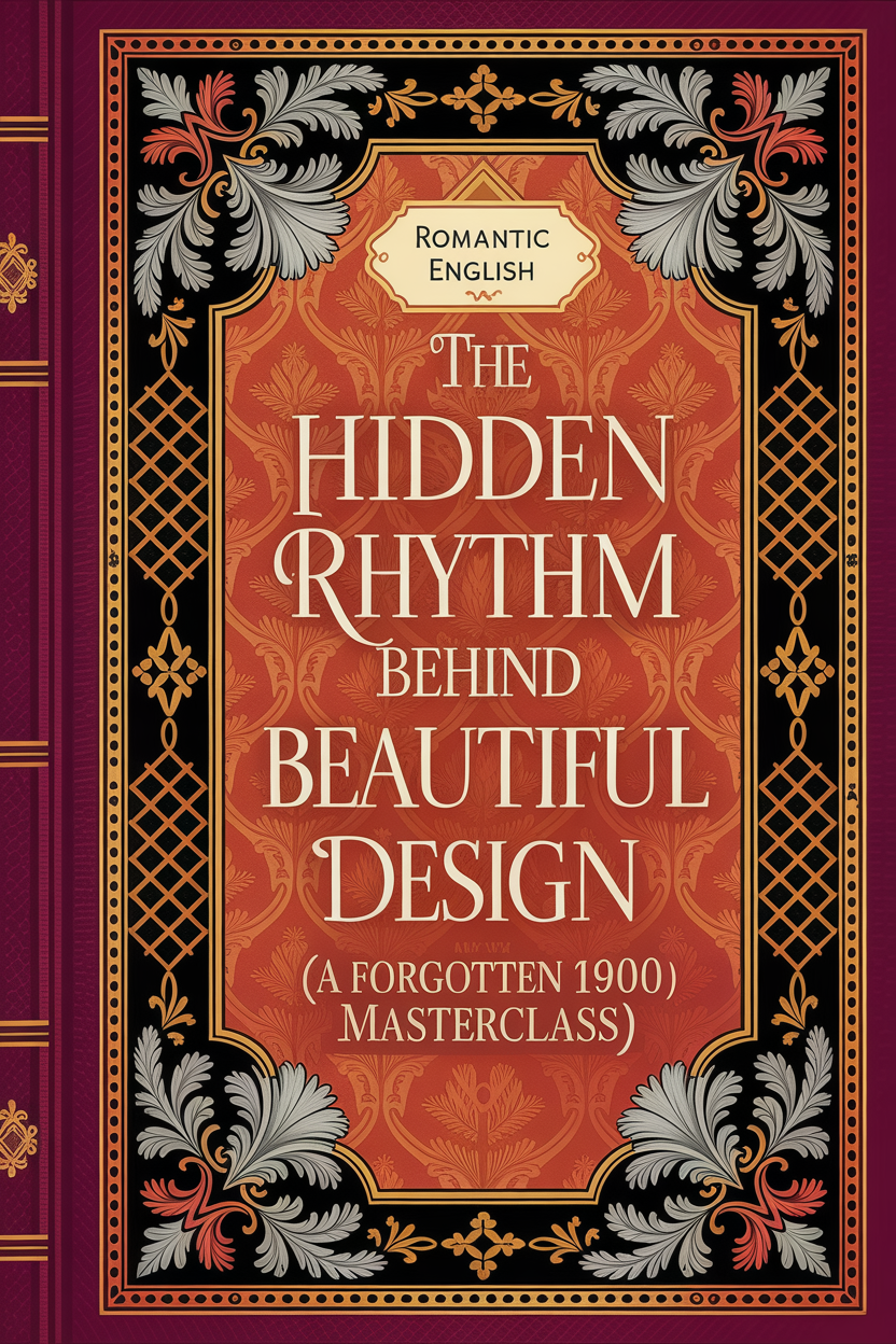 The Hidden Rhythm Behind Beautiful Design (a forgotten 1900 masterclass)