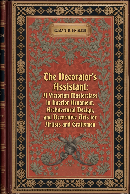 Book cover of 'The Decorator's Assistant' with decorative text and design elements.