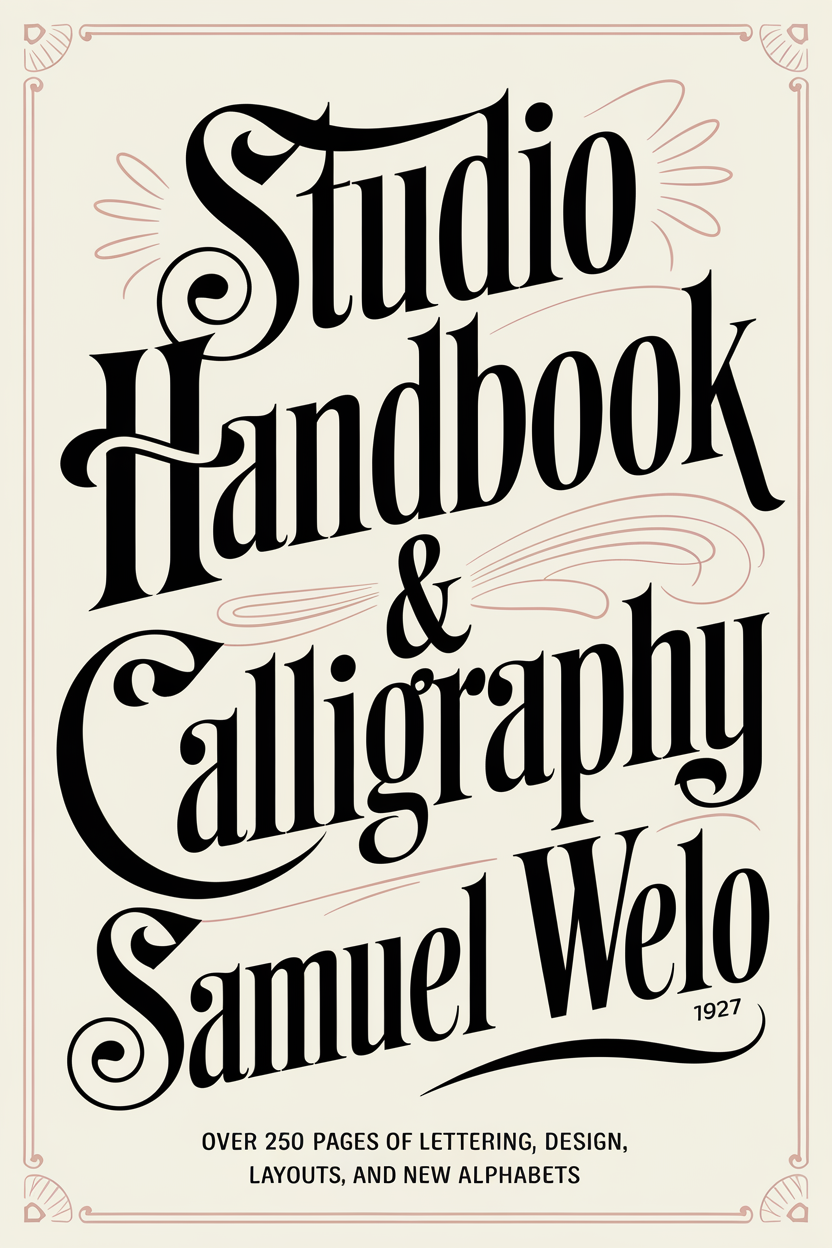 Studio Handbook: Lettering – Over 250 Pages of Lettering, Design, Layo ...