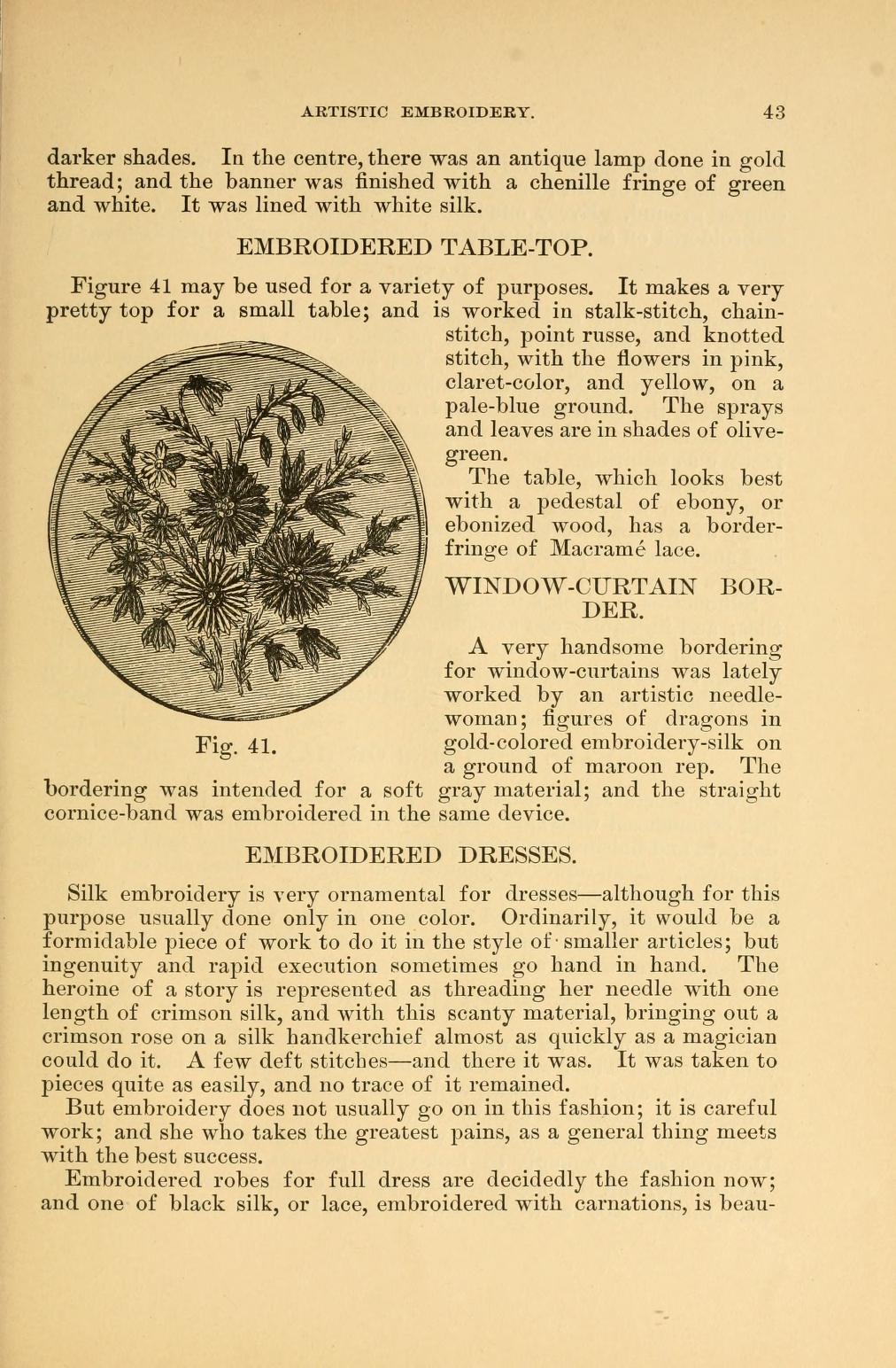 Thread as Art: The Victorian Revival of Ornamental Embroidery