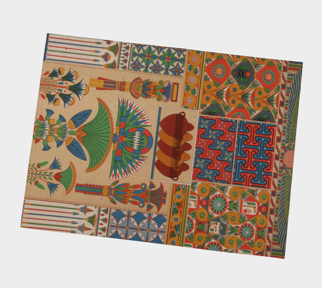 The Temple of Colour: An Egyptian Revival tablescape for the gloriously over-cultivated