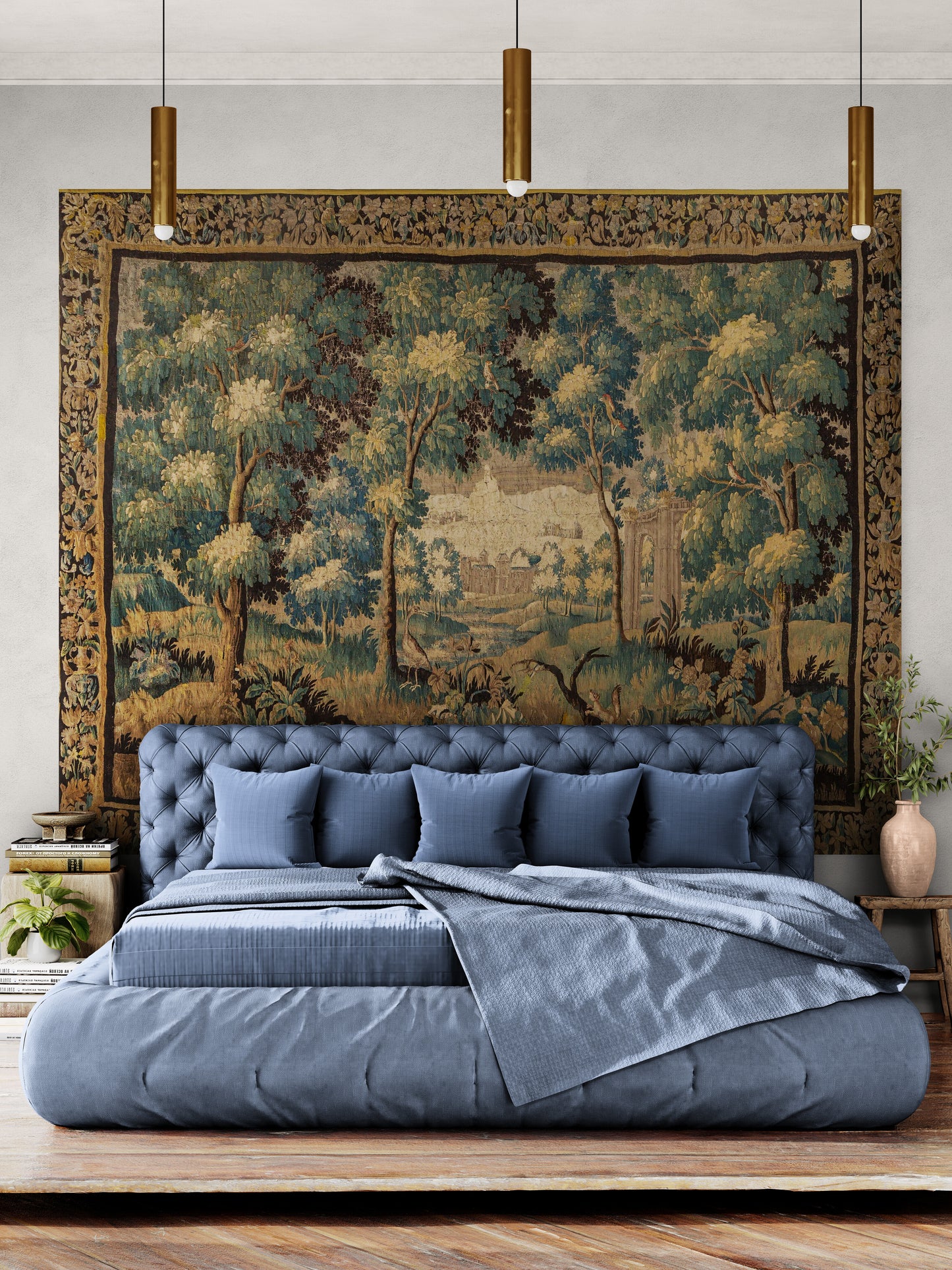 Where Forests Whisper and Empires Dream: Bring the Golden Age of Tapestry Home Design RE783992