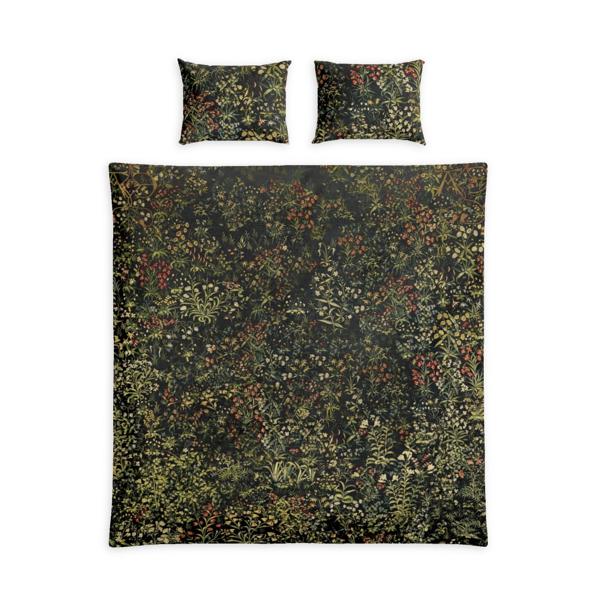 The Midnight Millefleurs Bed Set