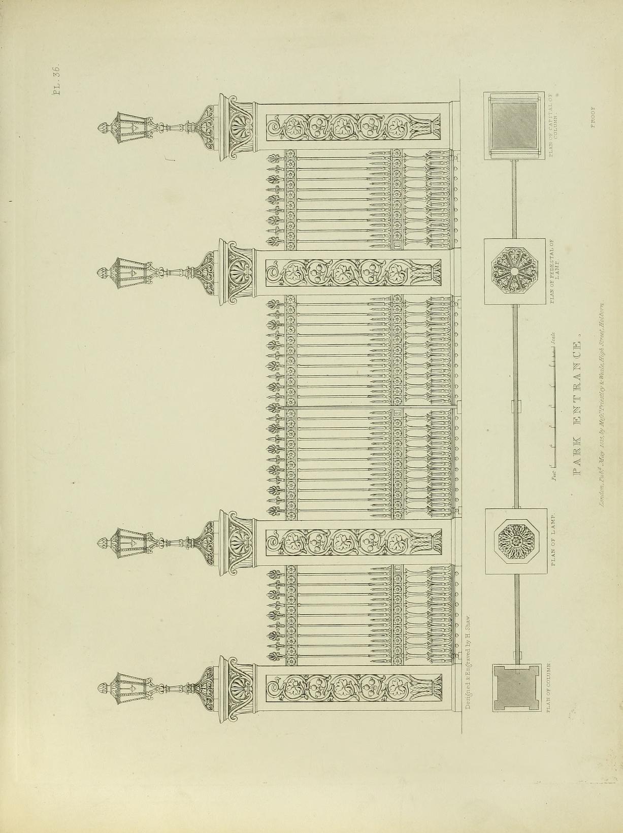 Examples of Ornamental Metal Work: A Victorian Masterclass in Ironwork Design, Decorative Metal Craftsmanship, and Architectural Detail