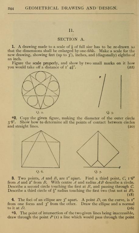 Geometrical Drawing and Design A Classical Mastery of Precision Draftsmanship, Architectural Geometry, and Technical Design Principles