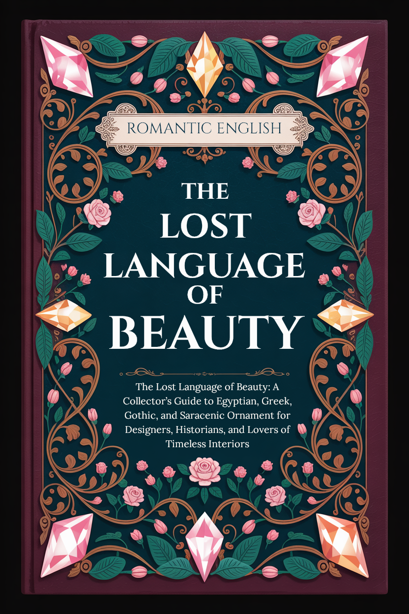 The Lost Language of Beauty: A Collector’s Guide to Egyptian, Greek, Gothic, and Saracenic Ornament for Designers, Historians, and Lovers of Timeless Interiors