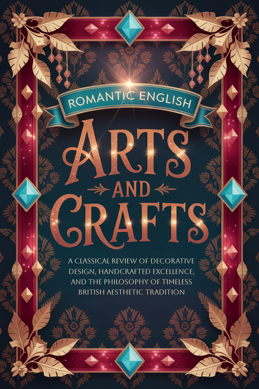 Arts and Crafts: A Classical Review of Decorative Design, Handcrafted Excellence, and the Philosophy of Timeless British Aesthetic Tradition Vol 1