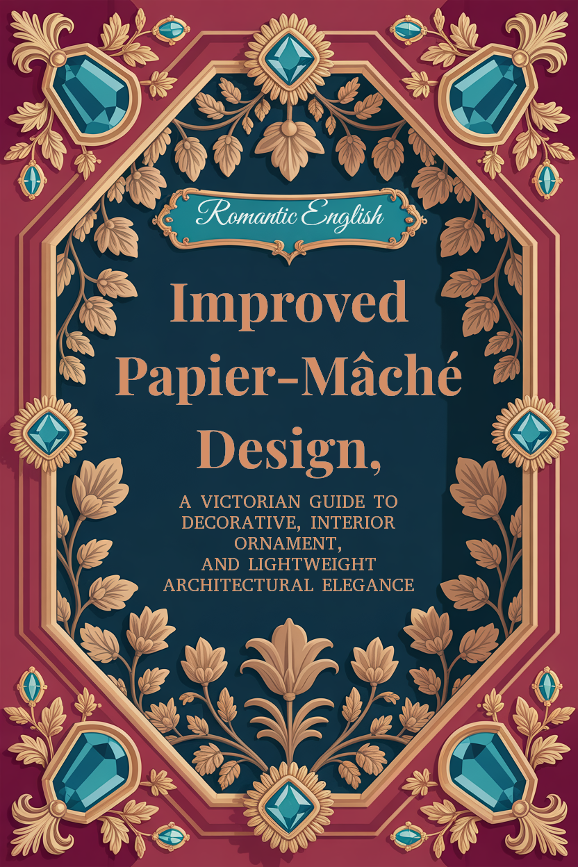 Improved Papier-Mâché Design: A Victorian Guide to Decorative Furniture, Interior Ornament, and Lightweight Architectural Elegance