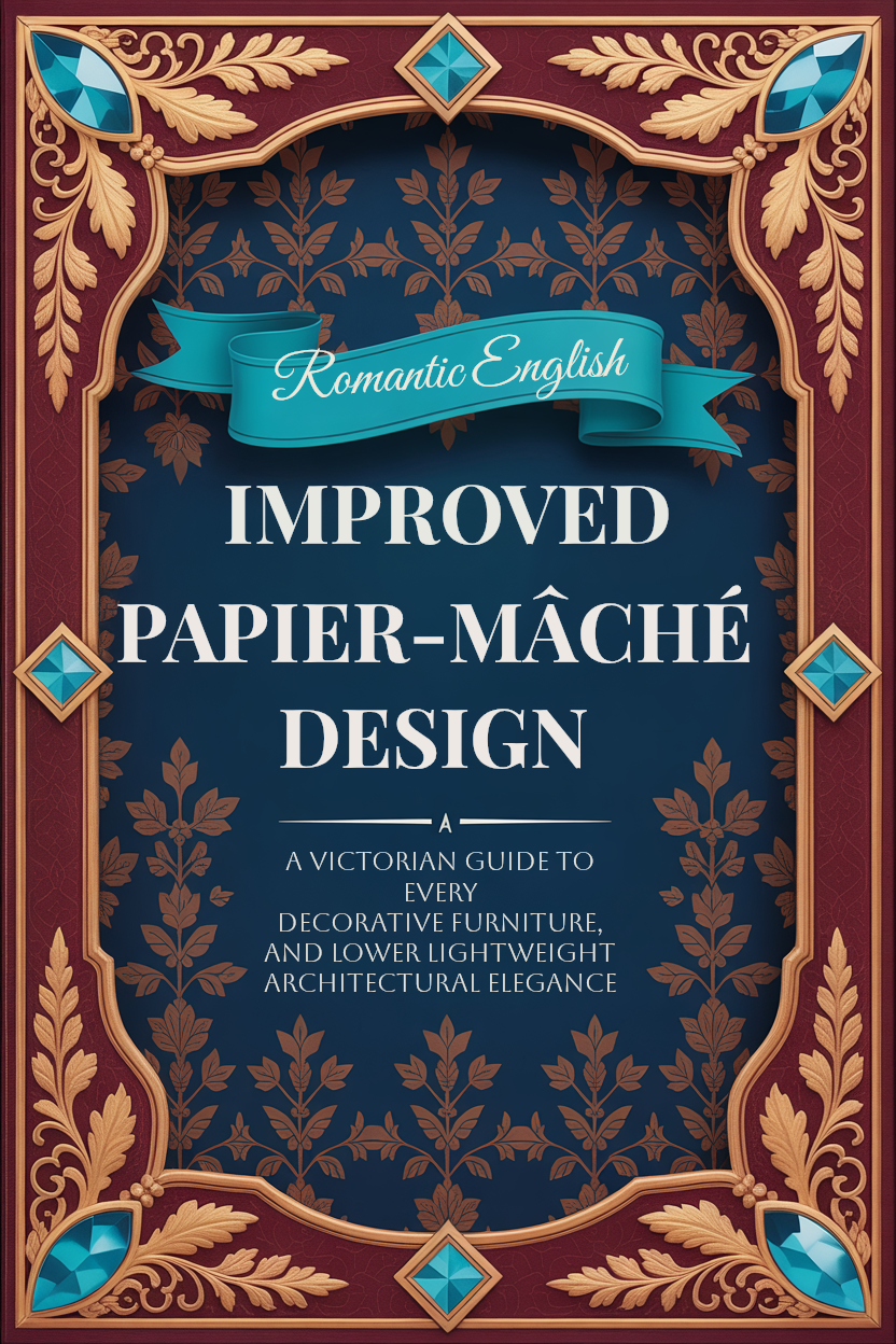 Improved Papier-Mâché Design: A Victorian Guide to Decorative Furniture, Interior Ornament, and Lightweight Architectural Elegance