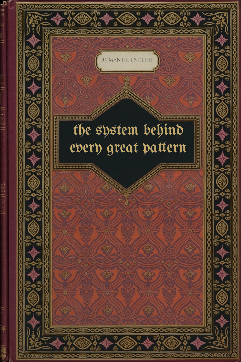 The System Behind Every Great Pattern (1888 design manual) Lewis Foreman Day