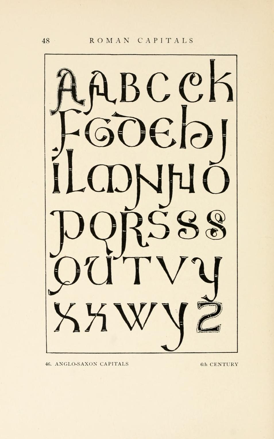 Classic Letter Examples Letters & Lettering: A Treatise with 200 Examples by Frank Chouteau Br ...