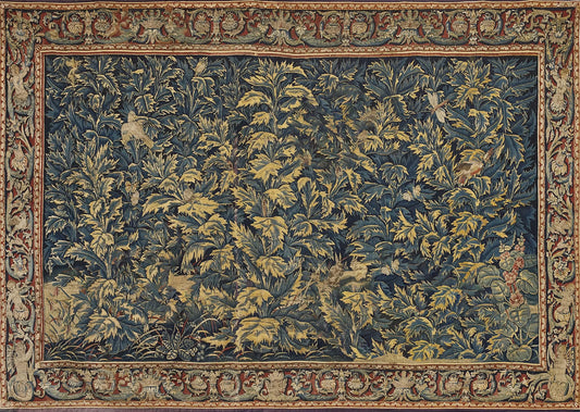 The Midnight Verdure: A Lush Tapestry of Shadowed Foliage and Living Ornament RE130044