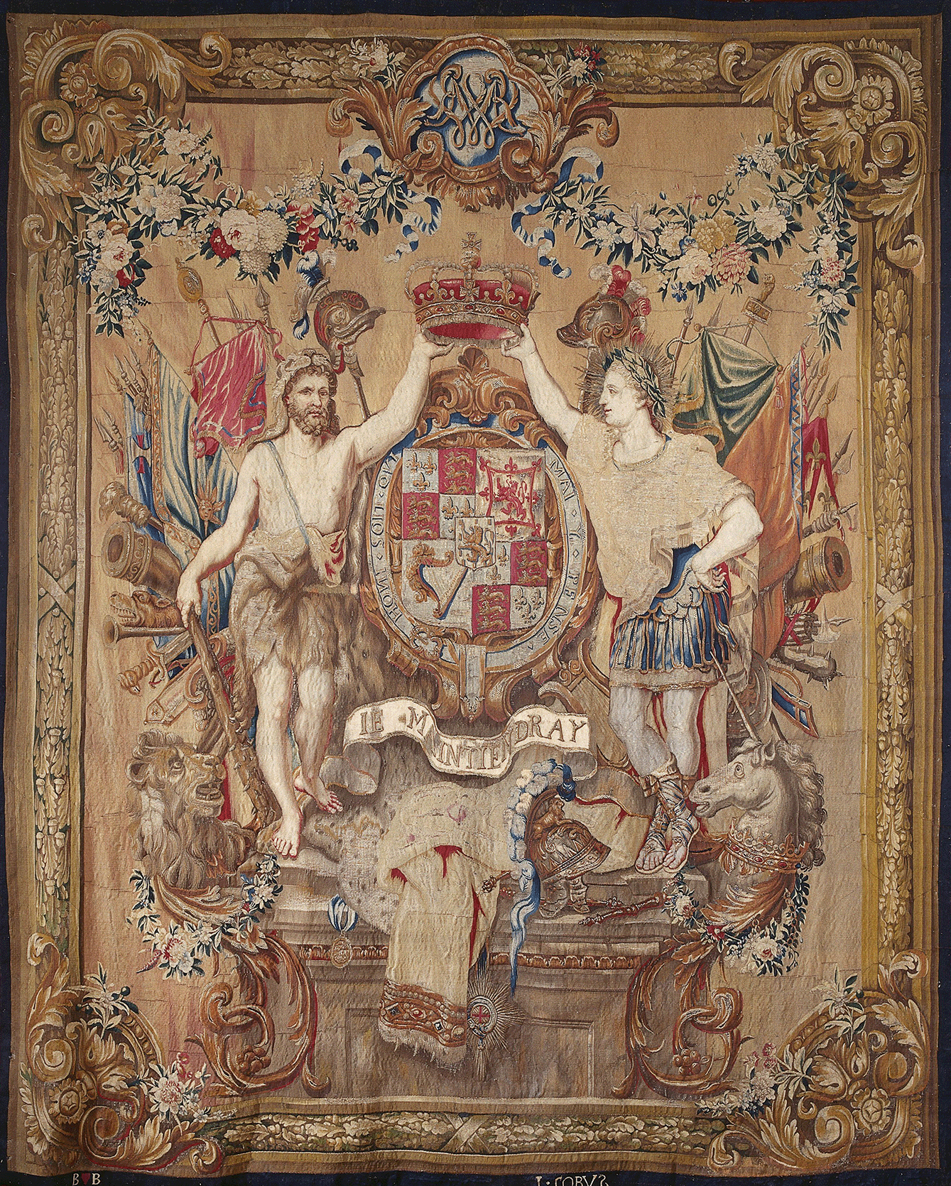 Tapestry Example Heraldic Tapestry Reproduction – A Majestic Display of Noble Lineage ...