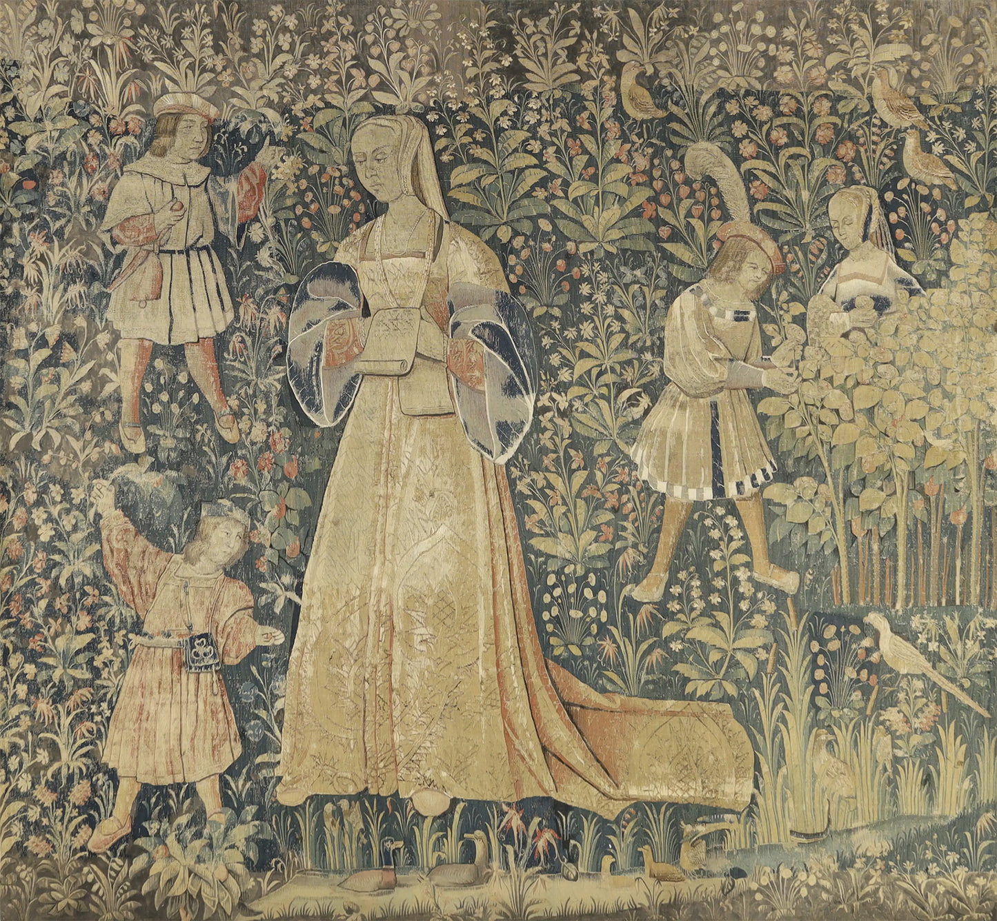 The Lady of a Thousand Flowers: A Courtly Garden Suspended in Time RE491071
