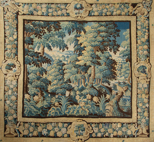 The Azure Grove: A Verdant Sanctuary of Stillness, Depth, and Noble Composition RE568214