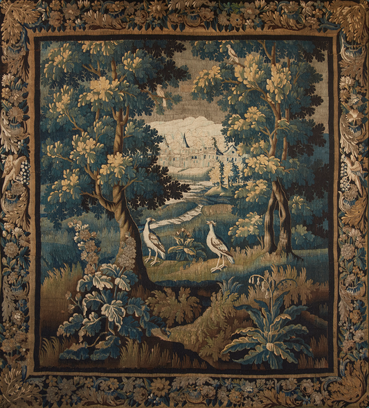 The Estate Beyond the Trees: A Verdure of Aristocratic Stillness RE653924