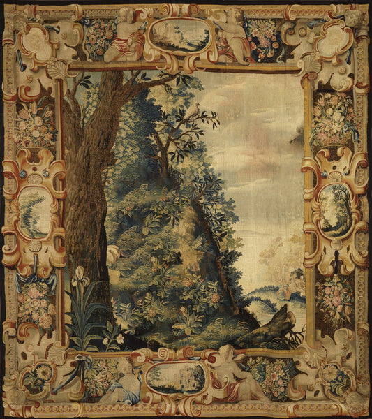 The Framed Pastoral: A Tapestry of Ornament, Allegory, and Civilised Delight RE704605