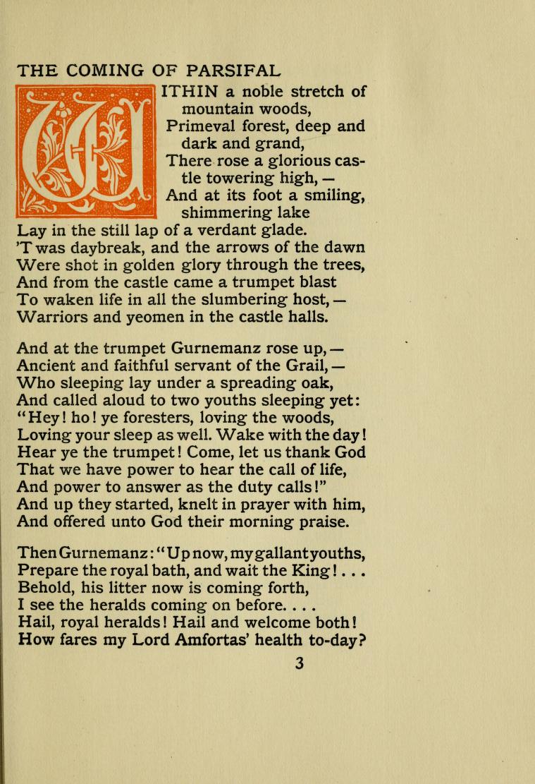 Parsifal: The Grail Quest Reimagined — A Mystical Drama in Edwardian Prose