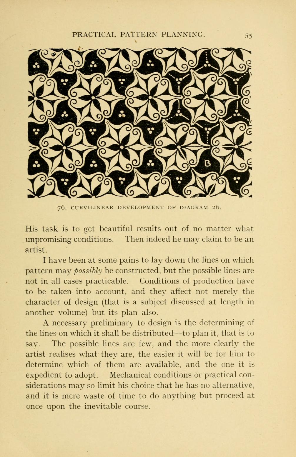 Pattern Design: A Timeless Guide to the Anatomy, Planning, and Evolution of Repeated Ornament in Classical Decorative Arts Lewis Foreman Day