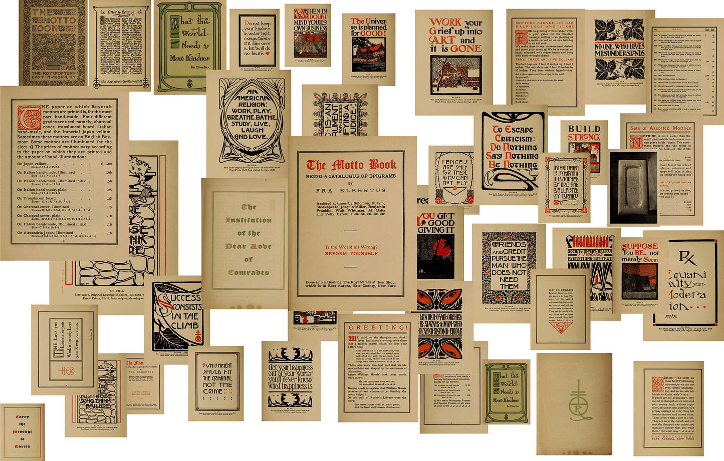 A Razor of Wit in Every Line: Elbert Hubbard’s Motto Book for the Discerning Mind